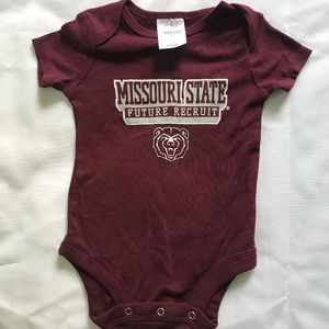 Missouri State Onesie 3-6 Months